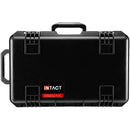 Eylar Intact Premium Series Waterproof Hard Roller Carry-On Case with Foam (22", Black)