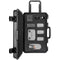 Eylar Intact Premium Series Waterproof Hard Roller Carry-On Case with Foam (22", Black)