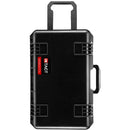 Eylar Intact Premium Series Waterproof Hard Roller Carry-On Case with Foam (22", Black)