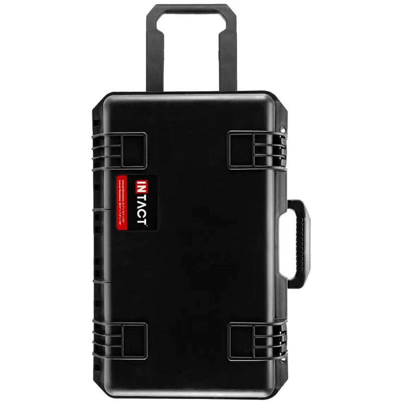 Eylar Intact Premium Series Waterproof Hard Roller Carry-On Case with Foam (22", Black)