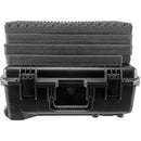 Eylar Intact Premium Series Waterproof Hard Roller Carry-On Case with Foam (22", Black)
