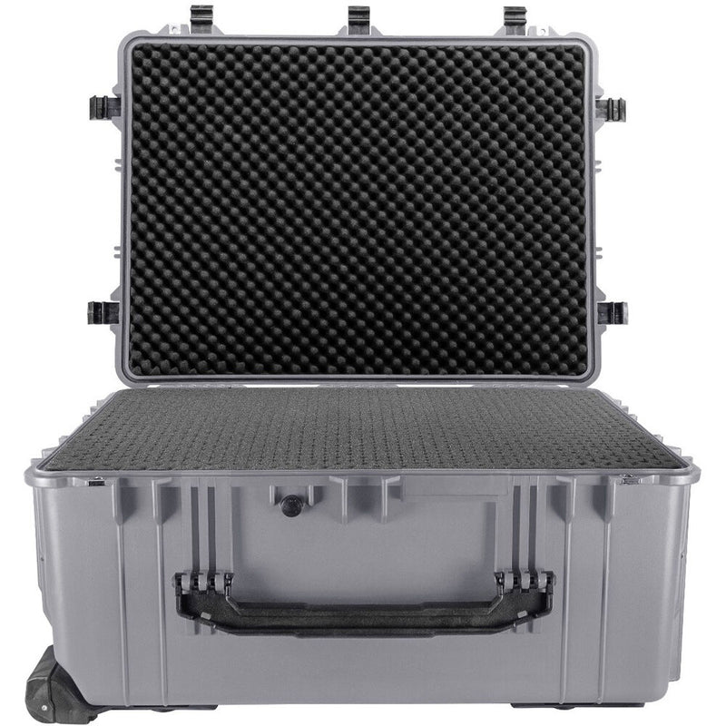 Eylar XXL Protective Gear Roller Case with Foam (Gray)