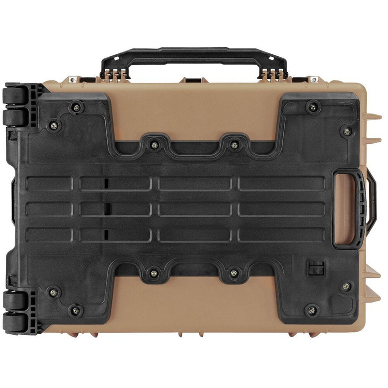 Eylar XXL Protective Gear Roller Case with Foam (Tan)