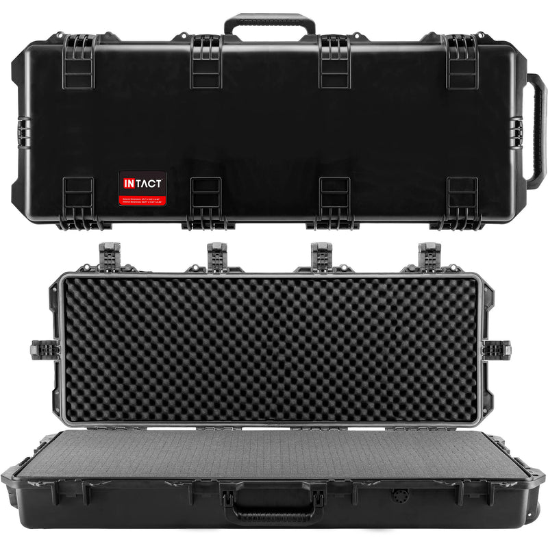 Eylar Intact Premium Series Hard Rolling Rifle Case (47", Black)