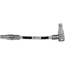 Wooden Camera D-Box Link Cable 5-Pin Right-Angle Male to 5-Pin Straight Male (2")