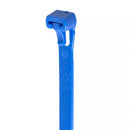 Grizzly Supply Reusable Cable Tie with 50 lb Tensile Strength (14", 25-Pack, Blue)