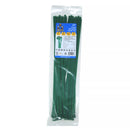 Grizzly Supply Reusable Cable Tie with 50 lb Tensile Strength (14", 25-Pack, Green)