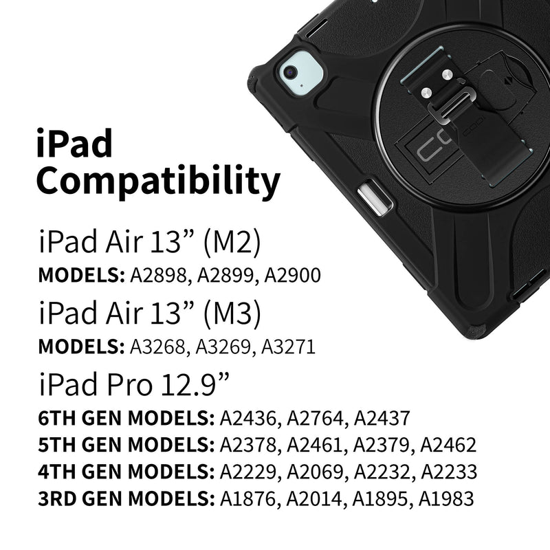CODi Rugged Case for 13" iPad Air M3