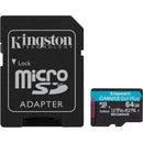 Kingston 64GB Canvas Go! Plus UHS-I microSDXC Card with SD Adapter