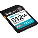 Kingston 512GB Canvas Go! Plus UHS-I SDXC Memory Card