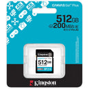 Kingston 512GB Canvas Go! Plus UHS-I SDXC Memory Card
