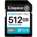 Kingston 512GB Canvas Go! Plus UHS-I SDXC Memory Card