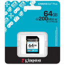 Kingston 64GB Canvas Go! Plus UHS-I SDXC Memory Card