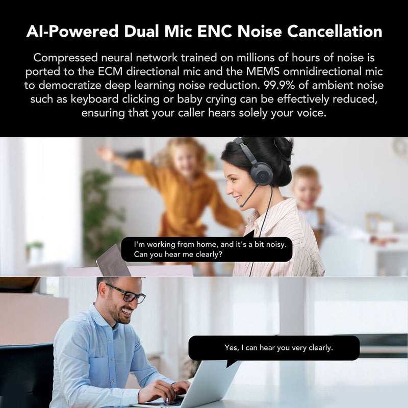 Nuroum HP21 USB Stereo Headset