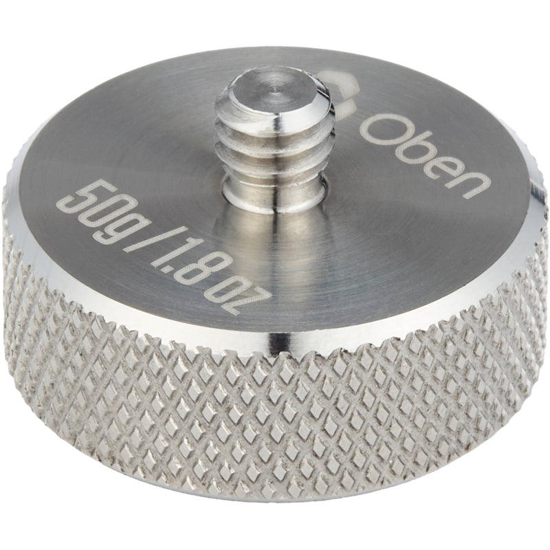 Oben 50g Counterweight with 1/4"-20 Stud