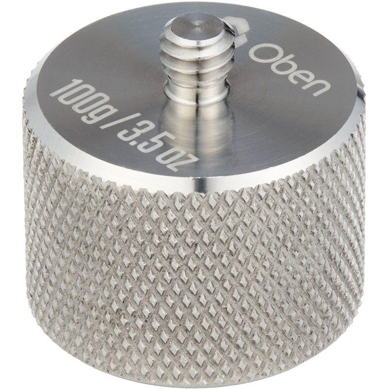 Oben 100g Counterweight with 1/4"-20 Stud