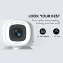 Nuroum V15AFL 4MP 2K Webcam with Ring Light