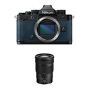 Nikon Zf Mirrorless Camera with 24-120mm f/4 Lens Kit (Blue)