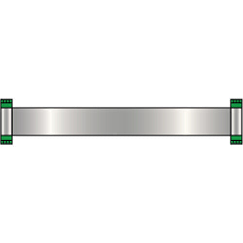 Pointman Metallic Silver Monochrome Ribbon (1000 Images)
