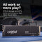 Crucial 4TB P310 NVMe PCIe 4.0 M.2 Internal SSD