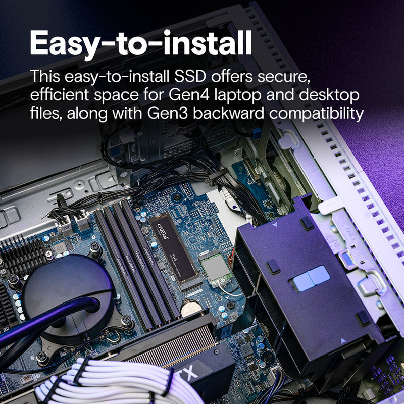 Crucial 4TB P310 NVMe PCIe 4.0 M.2 Internal SSD