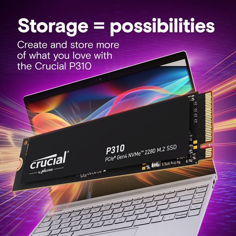Crucial 4TB P310 NVMe PCIe 4.0 M.2 Internal SSD