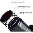 Kase DIY Magnetic Screw-In Adapter Ring (55mm)