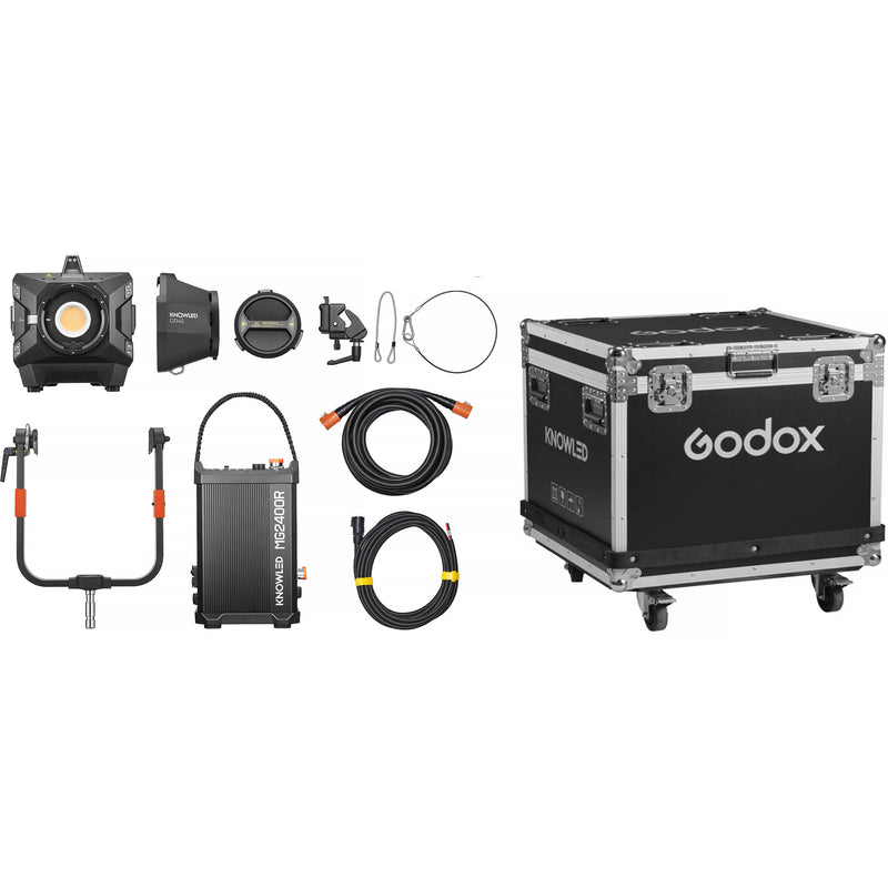 Godox KNOWLED MG2400R RGB LED Monolight with Flight Case
