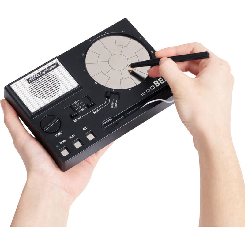 Stylophone Beat Pocket-Sized Drum Machine with Case