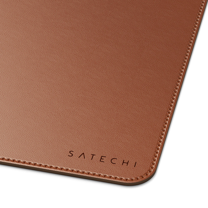 Satechi Vegan Leather Premium Desk Mat (Brown)