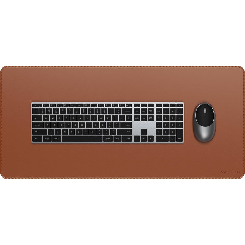 Satechi Vegan Leather Premium Desk Mat (Brown)