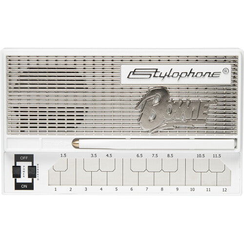 Stylophone Bowie S1 Retro Pocket Synthesizer (Limited-Edition White)