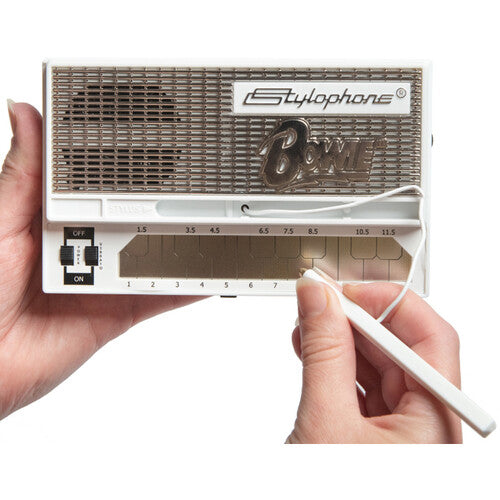 Stylophone Bowie S1 Retro Pocket Synthesizer (Limited-Edition White)