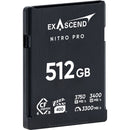 Exascend 512GB Nitro Pro CFexpress 4.0 Type B Memory Card