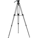 Fotopro DV-3A Pro Heavy-Duty Video Tripod with Fluid Head (Aluminum)
