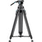 Fotopro DV-3A Pro Heavy-Duty Video Tripod with Fluid Head (Aluminum)