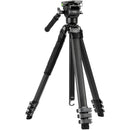 Fotopro Pantour Origin Plus Video Tripod (Black)