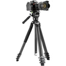 Fotopro Pantour Origin Plus Video Tripod (Black)