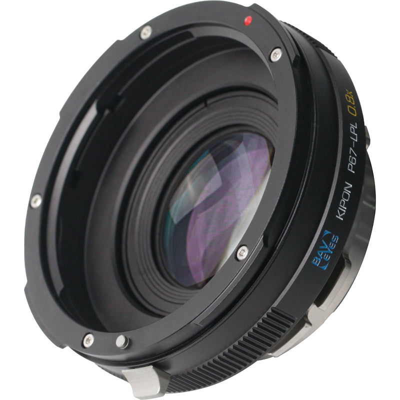 KIPON Focal Reducer Lens Adapter (Pentax 67 to LPL-Mount)