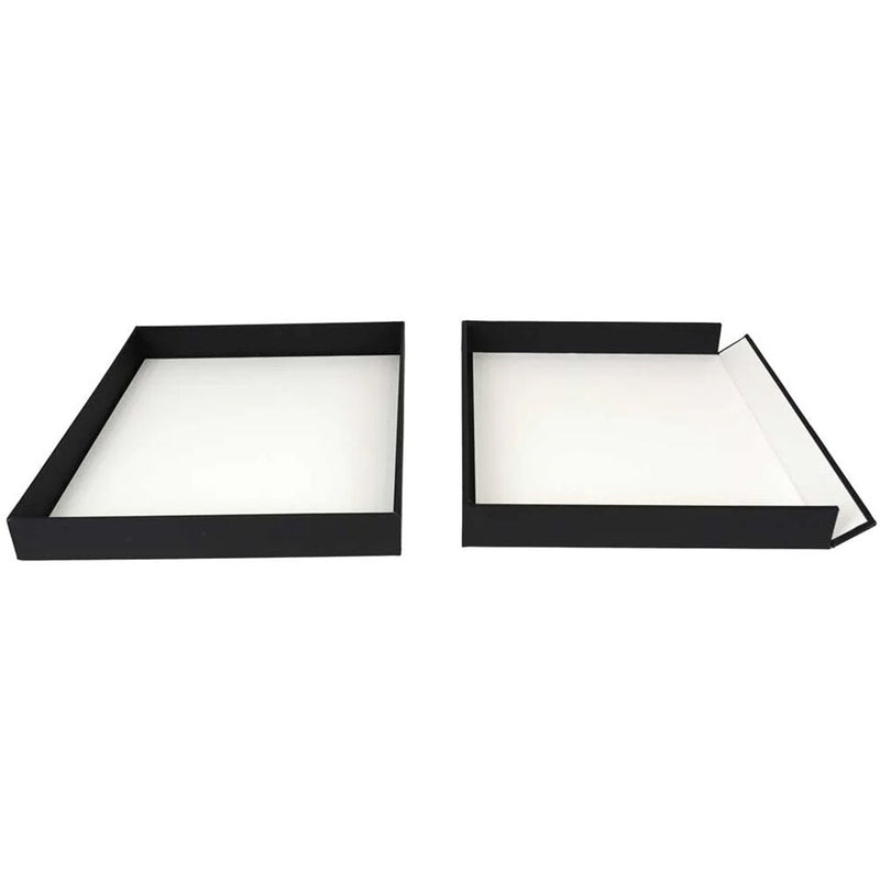 Archival Methods Museum Drop Front Box (16.5 x 20.5 x 1.5", Black)
