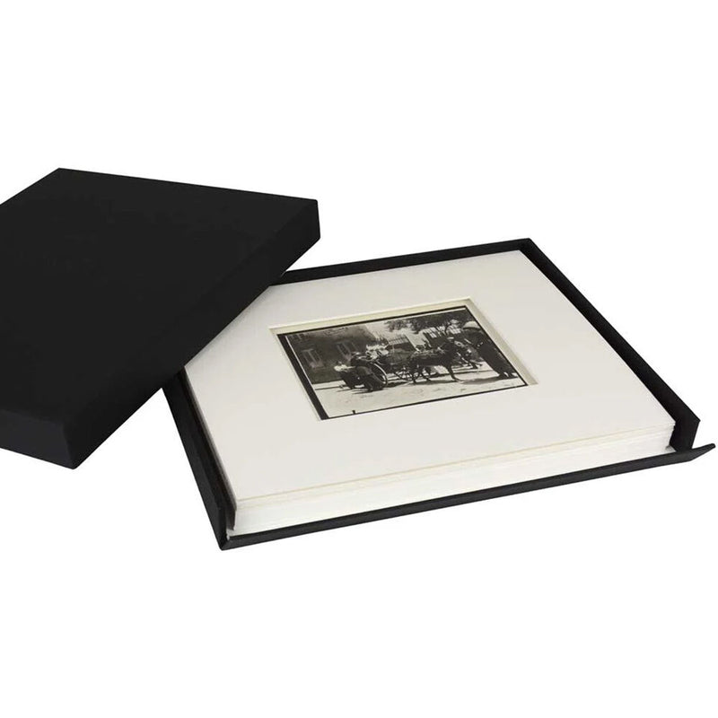 Archival Methods Museum Drop Front Box (16.5 x 20.5 x 1.5", Black)