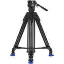 Benro A673LL Lightning Lock Tripod Kit with BV6H PLUS Head (Aluminum, 75mm Bowl)