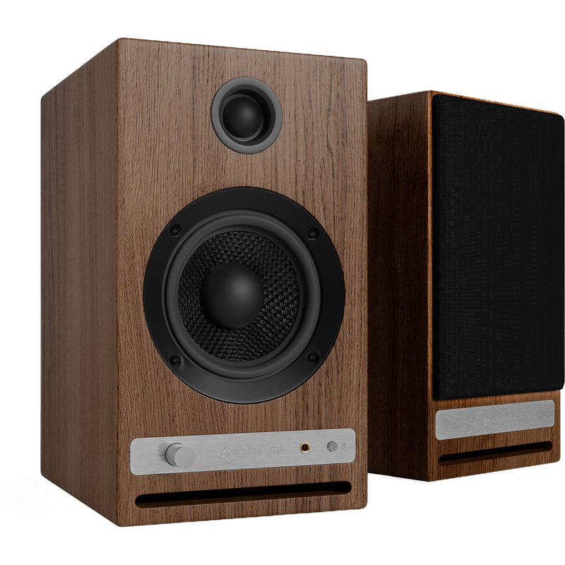 Audioengine HD4 Bluetooth Speaker System (v2, Walnut, Pair)