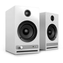 Audioengine HD4 Bluetooth Speaker System (v2, Hi-Gloss Piano White, Pair)