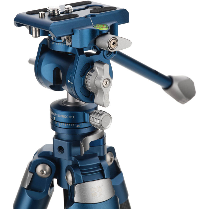 Benro CyanBird Carbon Fiber Series 2 Tripod with FS20PROC501 Hybrid Photo/Video Head