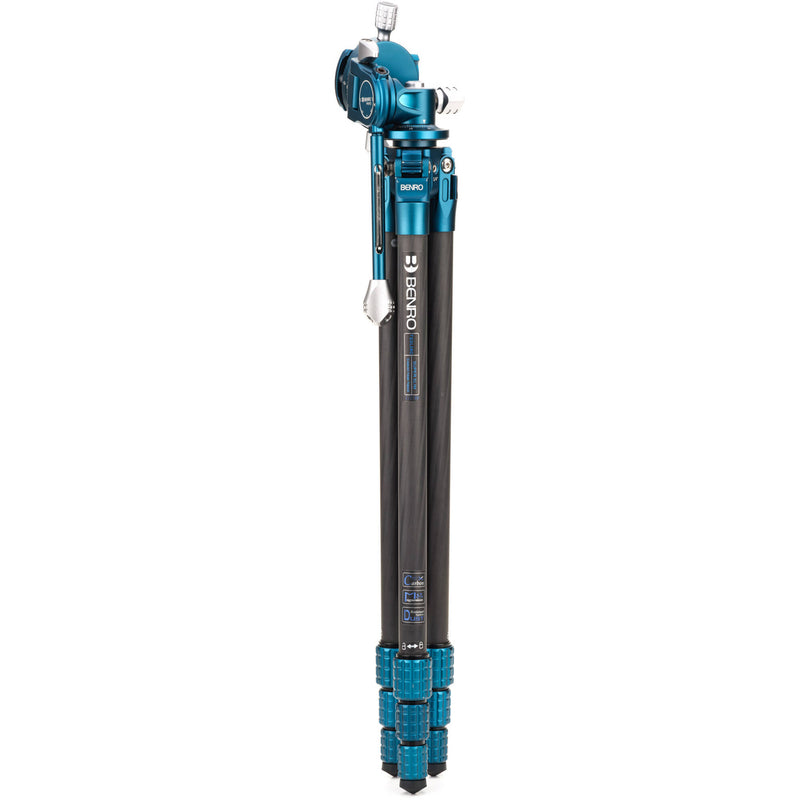 Benro SuperSlim Carbon Fiber Series 0 Tripod with PHVF2 Flip Head