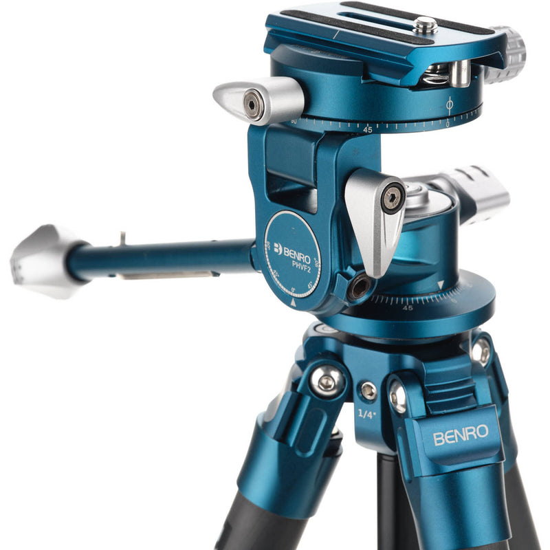 Benro SuperSlim Carbon Fiber Series 0 Tripod with PHVF2 Flip Head