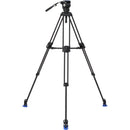 Benro A673LL Lightning Lock Tripod Kit with BV6H PLUS Head (Aluminum, 75mm Bowl)