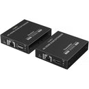 Rocstor TrueReach TR17 4K60 HDR HDMI over Ethernet KVM Extender Kit (197')