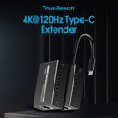 Rocstor TrueReach TR7 4K120 USB-C to HDMI over Ethernet Extender Set (197')